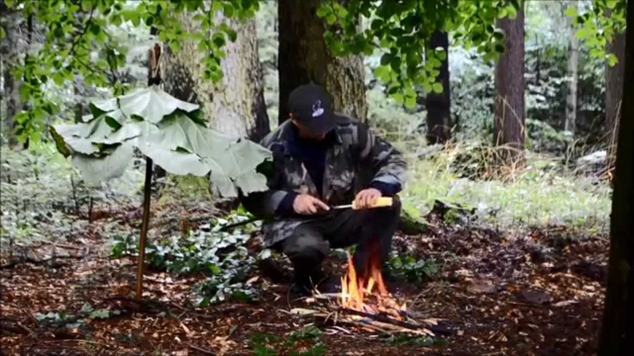 How to Start a Fire in rain or wet conditions YouTube