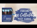 Studio Ghibli | 100 Collectible Postcards Flip Through