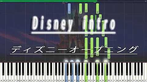 ディズニーオープニング ロゴなし素材 Disney Opening Without Logo