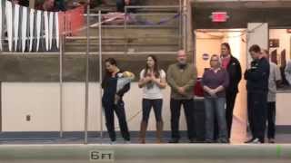 Swimming and Diving - 2015 Senior Day Ceremony