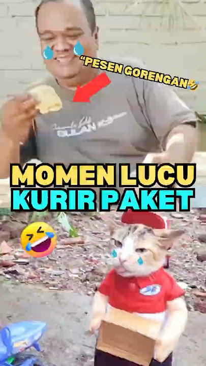 Inilah 3 Momen Lucu Kurir Paket #shorts