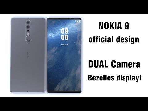 Nokia 9 official design!!??