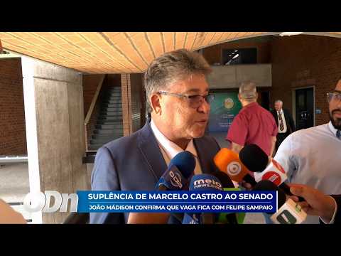 Suplência de Marcelo ao senado: João Mádison confirma que vaga fica com Felipe Sampaio 15 04 2026