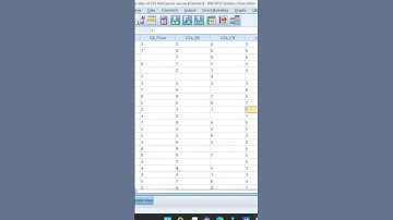 Missing Values identify| Find missing values #spss #shortsfeeds #shortsfeeds #short
