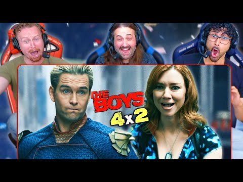 Thumbnail for THE BOYS Season 4, Episode 2 REACTION!! 4x2 Breakdown & Review | Homelander