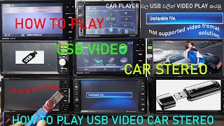 HOW TO PLAY USB VIDEO CAR STEREO|CAR AUDIO SRI LANKA|CAR AUDIO SINHALA screenshot 5