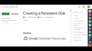 Creating a Persistent Disk | Arcade 2024 #GSP004#arcade#goolgecloud#solution#cloud