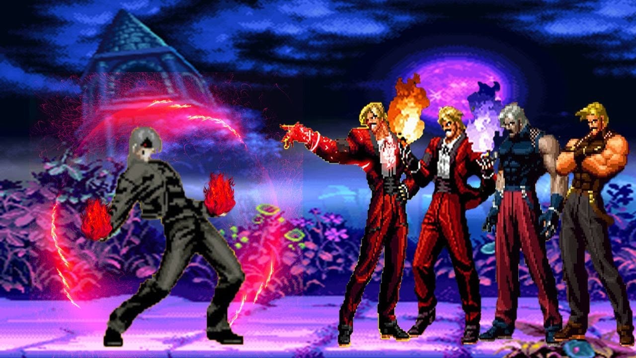 [KOF Mugen] | Element Kyo Vs Ultimate Rugal Team - YouTube