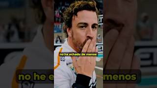 😱 Fernando Alonso no quería volver a la F1. #f1 #fernandoalonso #srpole #miamigp