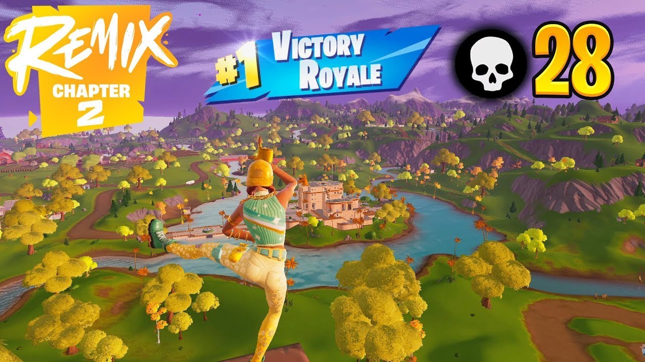 Fortnite Chapter 2 Remix High Kill Solo vs Squads OG Gameplay ...