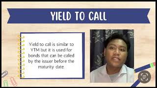 FIN 376 THE DIFFERENCES BETWEEN THE CONVENTIONAL YIELD MEASURES