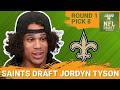 BREAKING: New Orleans Saints Select Jordyn Tyson 8th Overall | The Saints Have A GREAT Receiver Duo