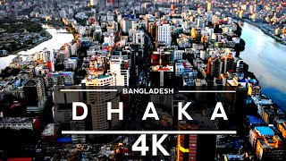 Dhaka ,  Bangladesh 🇧🇩 4K by drone Travel