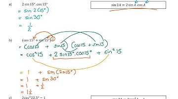 Grade 12 Trig - Topic 3  - Double Angle Identities