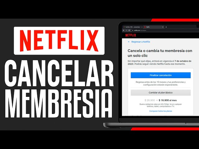 Cómo CANCELAR la SUSCRIPCIÓN de NETFLIX (2026) Dar de Baja mi Suscripción