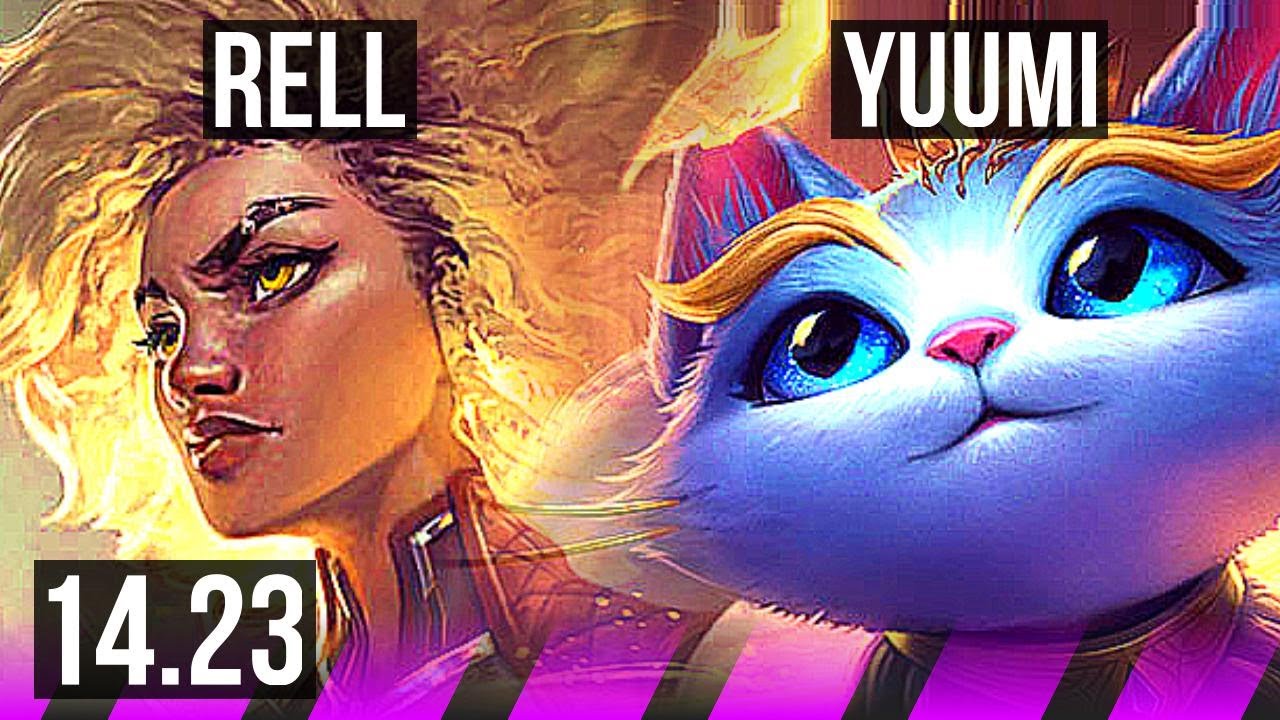 RELL & Caitlyn vs YUUMI & Xayah (SUP) | KR Master | 14.23