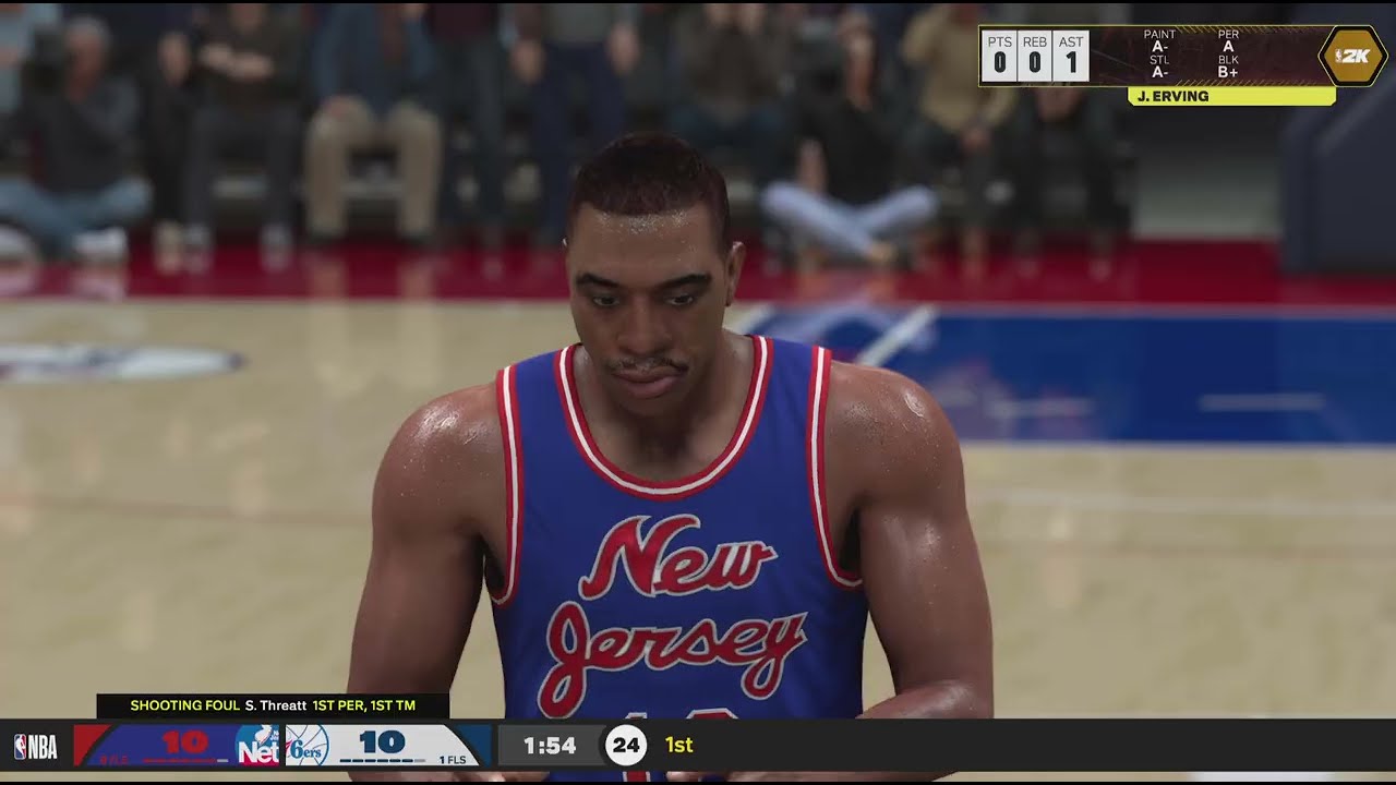 New Jersey Nets 83-84' vs Philadelphia Sixers 83-84' - NBA 2K26