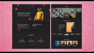 How to create a Responsive Portfolio Website [Part 4] HTML and CSS Tutorial