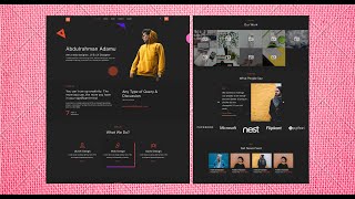 How to create a Responsive Portfolio Website [Part 4] HTML and CSS Tutorial