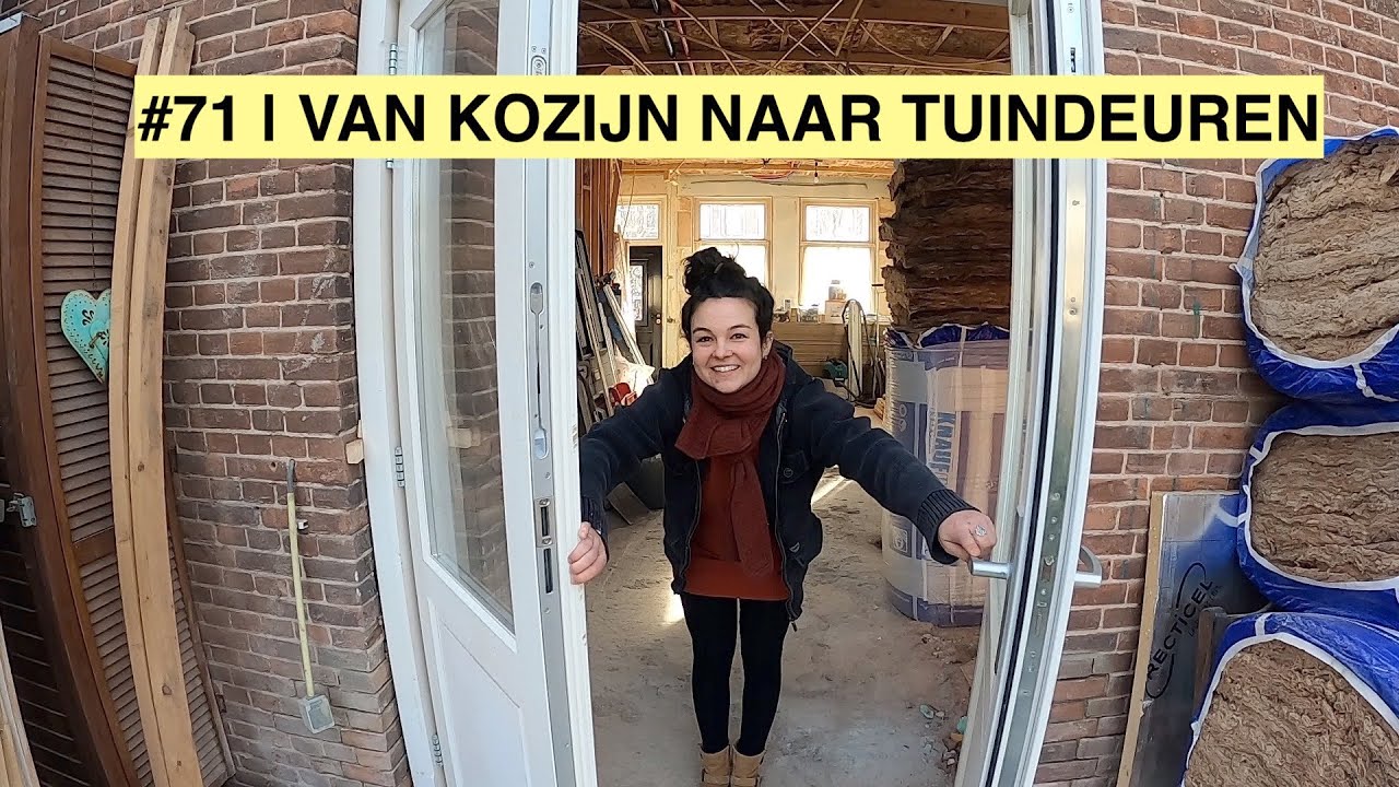 VAN KOZIJN NAAR OPENSLAANDE TUINDEUREN | Tuin & Buitenklussen | KLUSVROUW #71