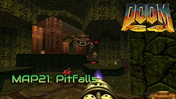 Doom 64 | MAP21: Pitfalls | 100% Playthrough