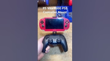 3D Printed PS Vita 1000 PS5 Controller Mount #psvita #ps5 #dualsense