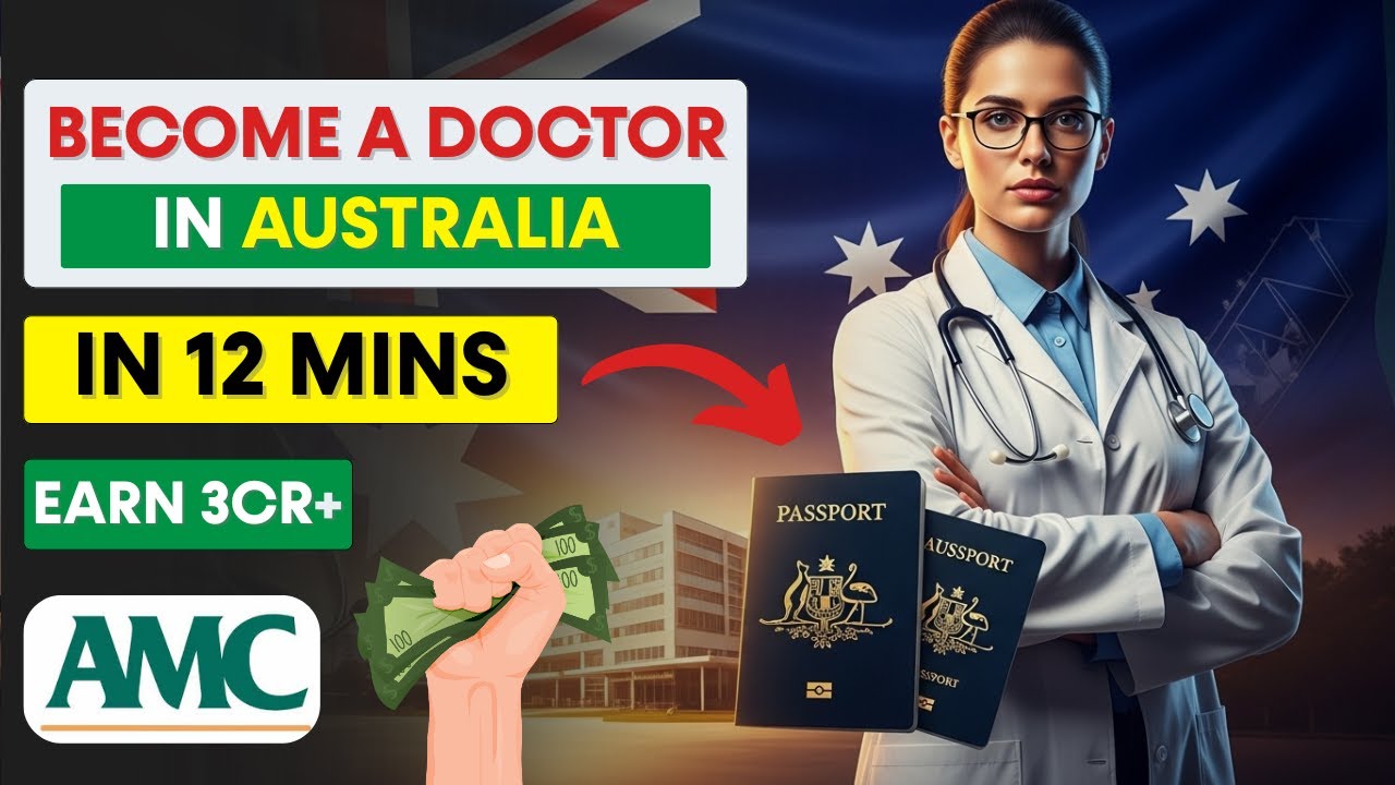 Become a Doctor in Australia in 12 Minutes | AMC Exam Full Guide 2025