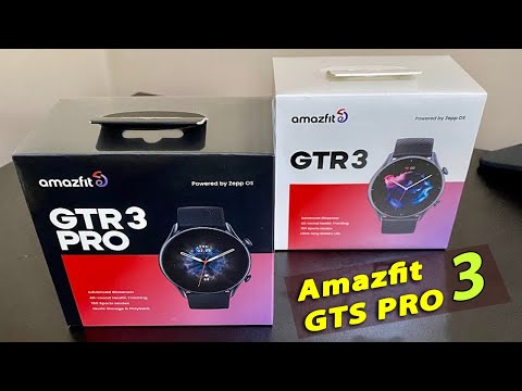 Amazfit GTR 3 Pro ⚡Best Smartwatch with Alexa Review 📱 for Android OS...
