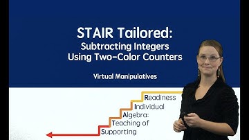 Subtracting Integers Virtually - Part 2 ‖ Integers ‖ Grades 6 - 7 ‖ Project STAIR