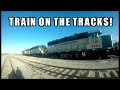 Home Made Speeder - Train on the Tracks