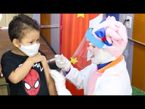 Galinha Pintadinha faz vídeo para incentivar vacinação