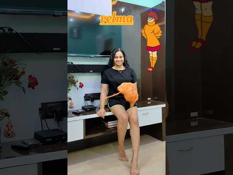 Velma Transition ‼️ #cosplay  #shorts #youtubeshorts #scoobydoo  #transition #velma #outfit