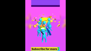 Join Clash 3D Bonus Level Gameplay Walkthrough (Android & iOS) #shorts