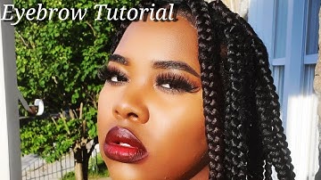 Eyebrow Tutorial For Beginners Using ABH Dipbrow Pomade