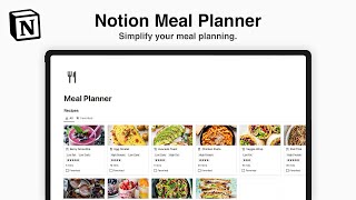 The Ultimate Meal Planner in Notion (FREE Download)