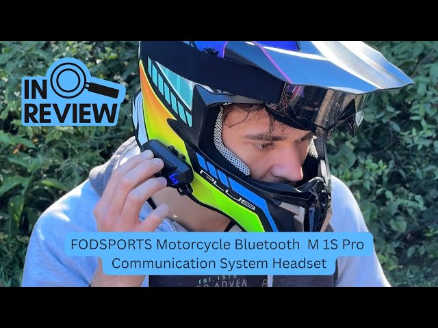 Fodsports M1-S Pro Bluetooth Intercom Tested – 2000m Range, Music