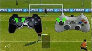 Pes 2013 - Trucos y Tutoriales - como cobrar  Penaltis y no Fallar, zonas de gol