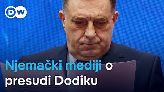 Thumbnail for Njemački mediji: Presuda Dodiku prijeti destabilizaciji BiH