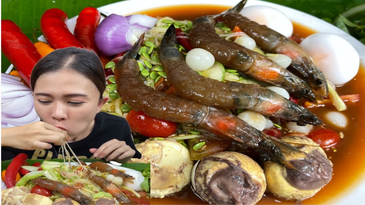 ตำซั่วขนมจีน ไข่เวียดนม ซดน้ำส้มตำแซบๆจ้ามาเด้อจ้า 24/9/2021