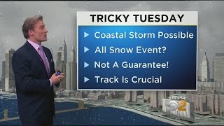 Looking Ahead To Tuesday's Storm