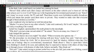 Among the Imposters Chapters 20 - 21