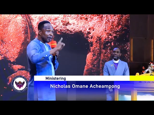 😍Gospel Musician, Nicholas Omane Acheampong Shock Dr. Prophet Ogyaba With Massive Performance at... class=