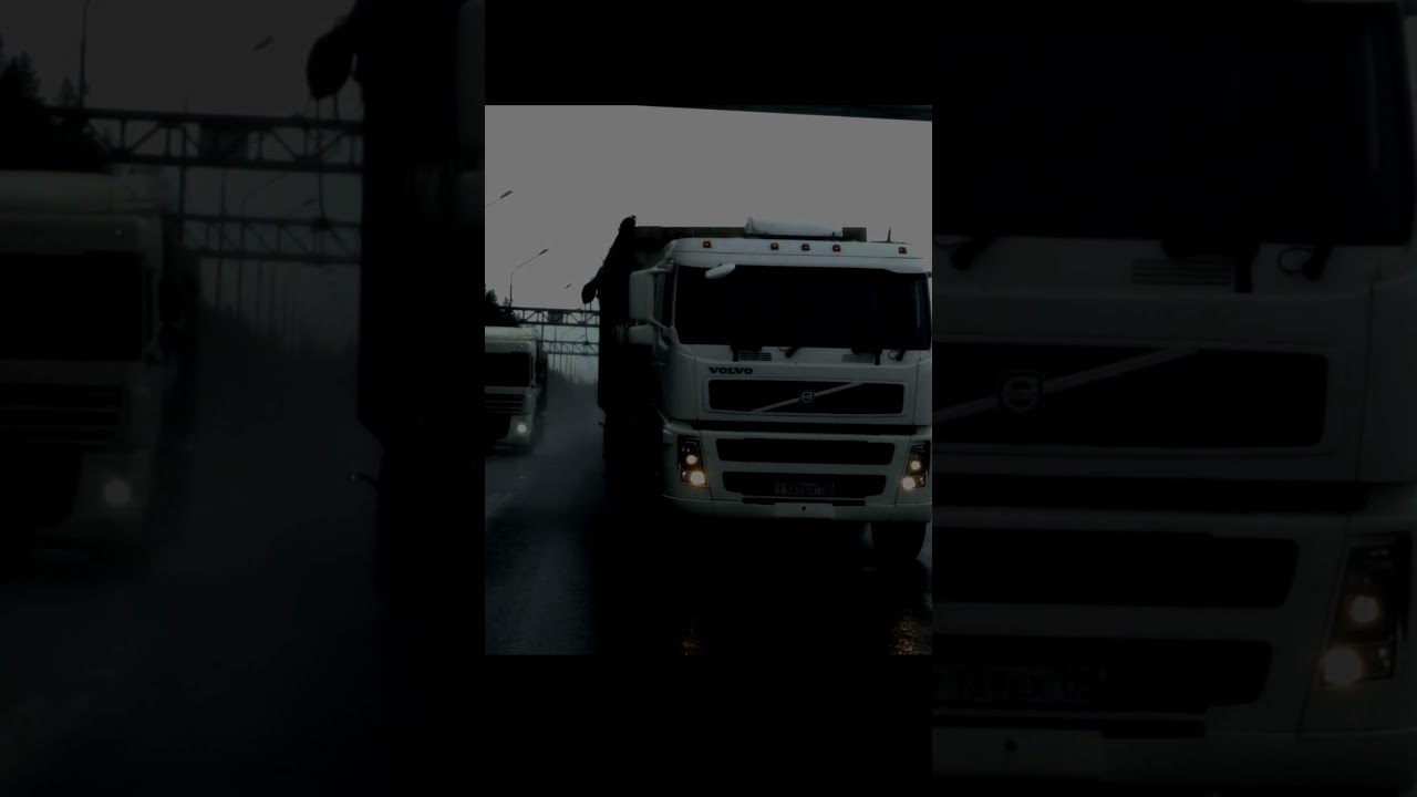 тягач VOLVO против DAF  