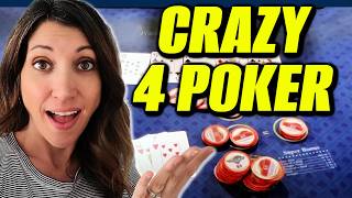 This was the only table open Crazy Four Poker... screenshot 2