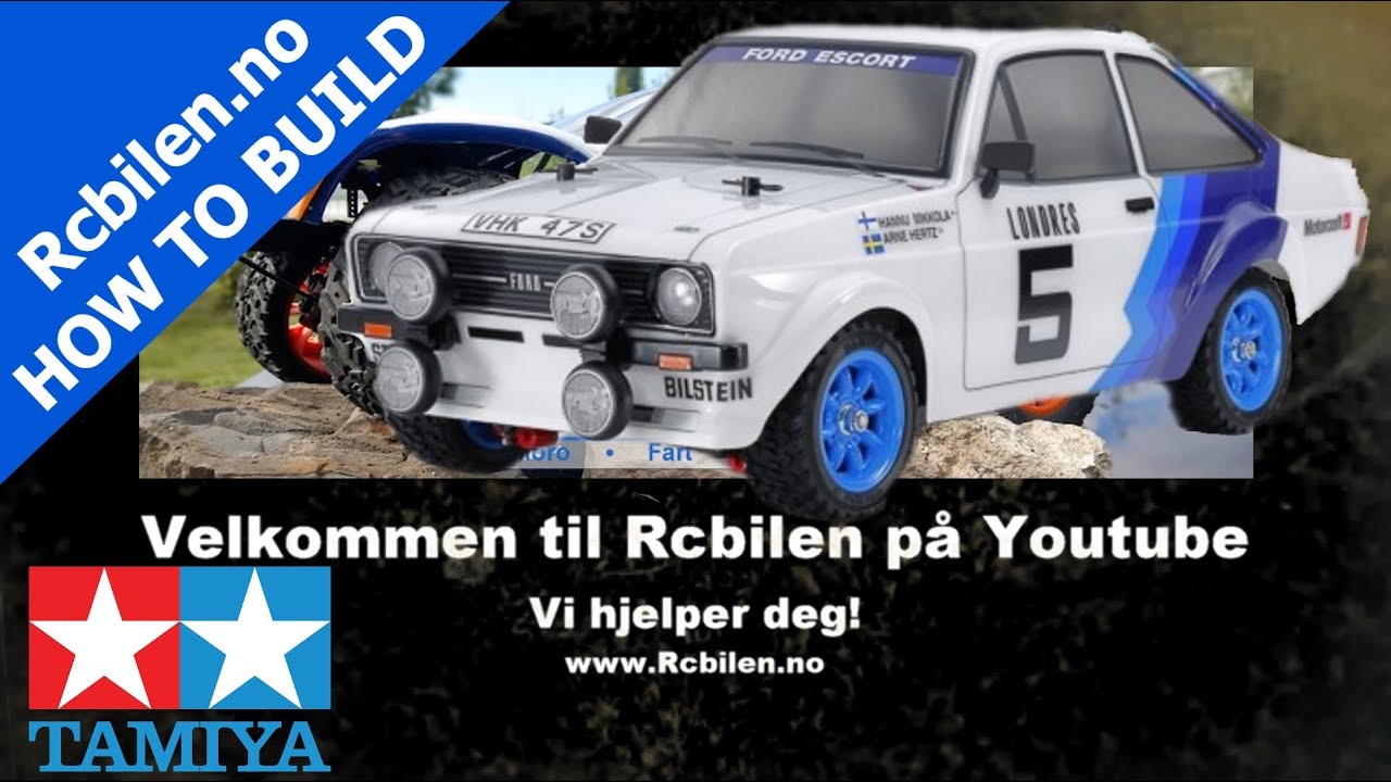 Hvordan man bygger en tamiya bil - Rcbilen.no