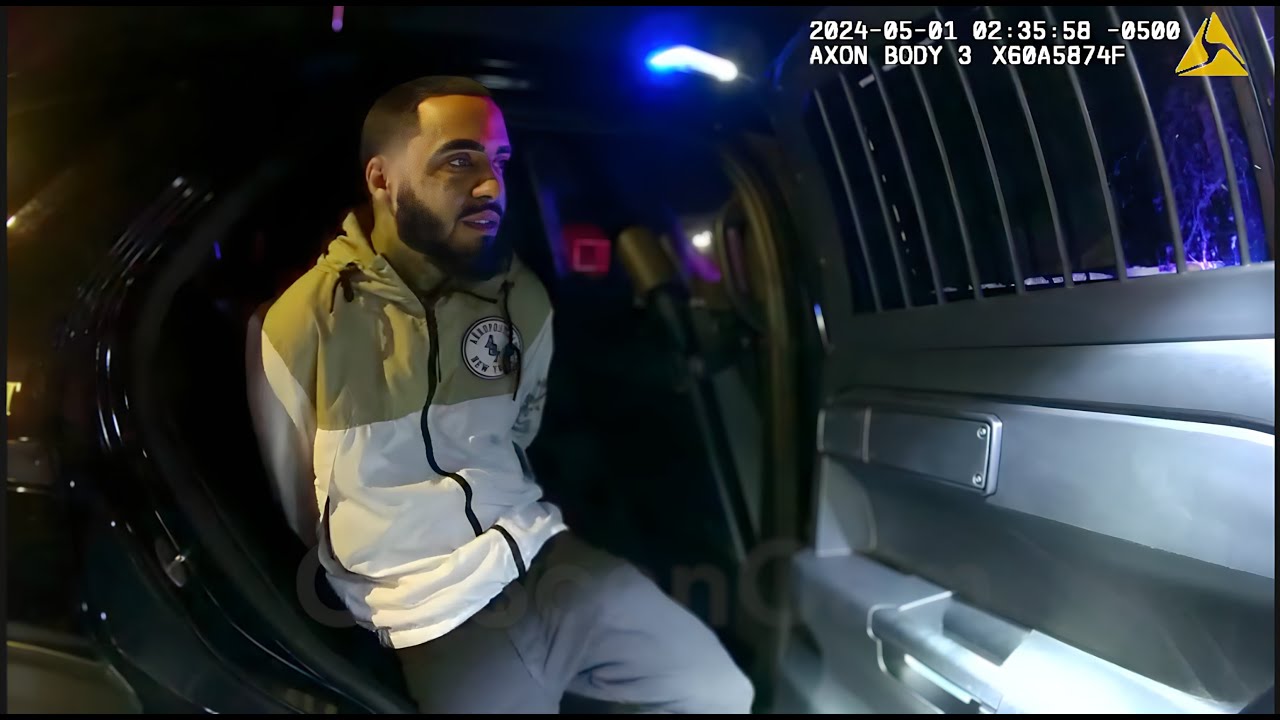 Man Flees From Police After Gunshots Reported in Neighborhood - YouTube