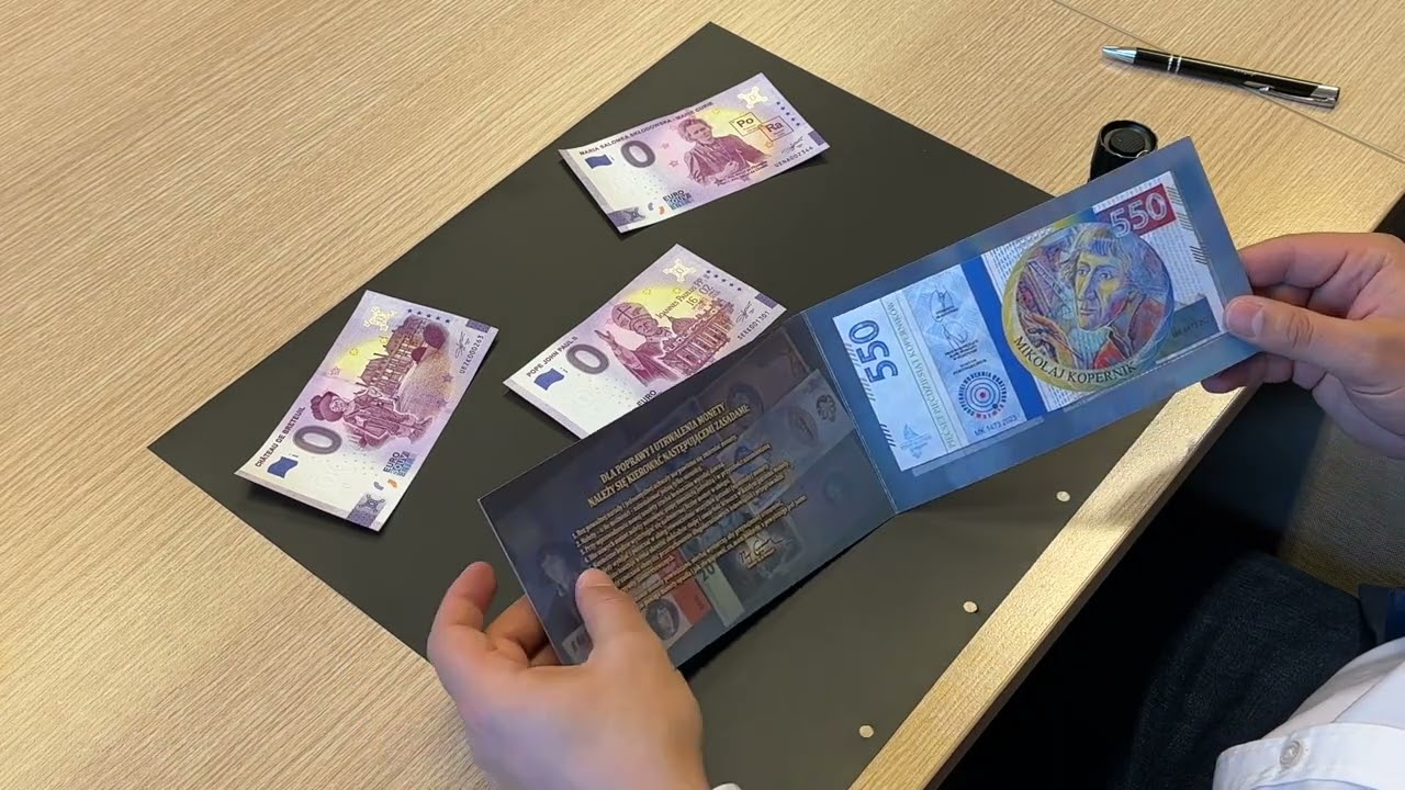 Banknoty pamiątkowe 0 Euro Souvenir - nowości!