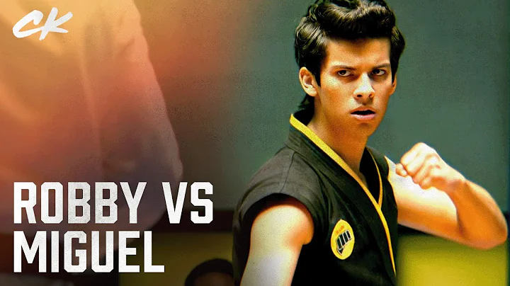 Robby vs. Miguel: All Valley Final Fight | Cobra Kai (Tanner Buchanan, Xolo Maridueña)