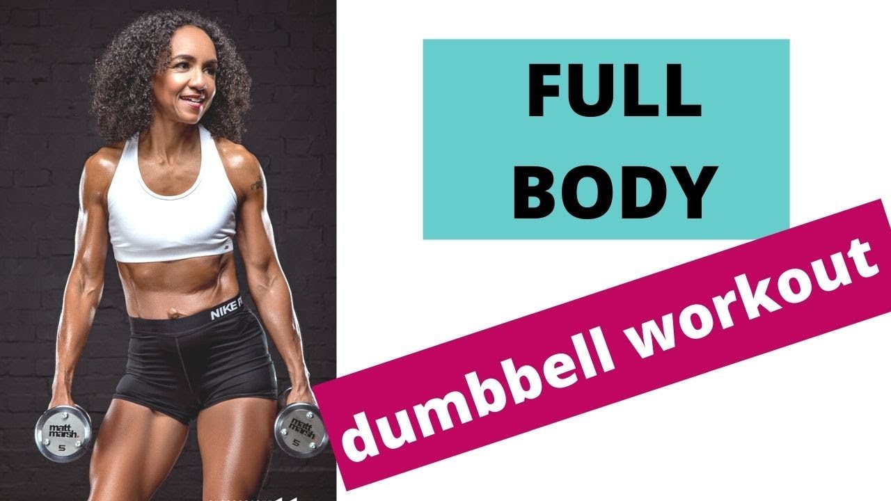 Full body dumbbell workout | strength training over 40 female