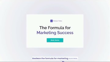 BooleanMaths AI enabled Marketing Attribution